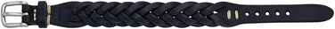 Чоловічий браслет Fossil Casual Texture зі сталі або шкіри, сріблястого кольору, з магнітним, розкладним або пряжковим застібкою
