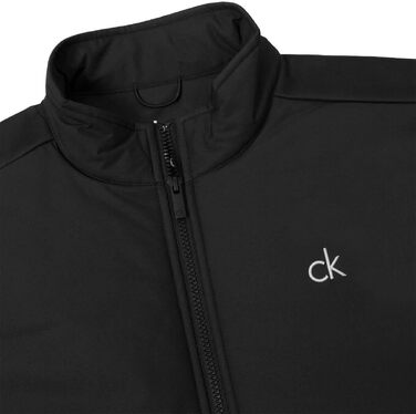 Чоловічий утеплений жилет для гольфу Calvin Klein St. Lawrence 2026, чорний, на блискавці
