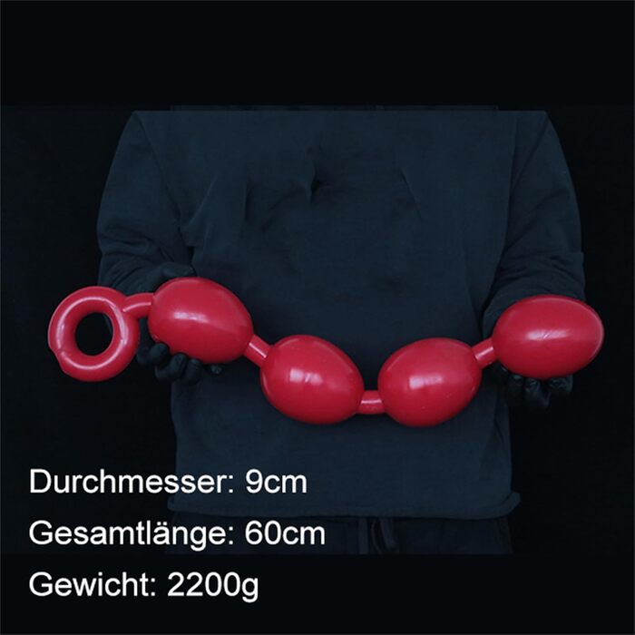 Анальний масажер Hrekssi з кулями, 7 розмірів, для чоловіків та жінок, анальний плаг, дилататор, масажер простати, SM іграшка