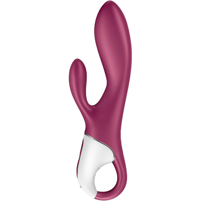 Satisfyer Rabbit Heated Affair Connect – вібратор-кролик з підігрівом та Bluetooth, 20.5 см, червоний