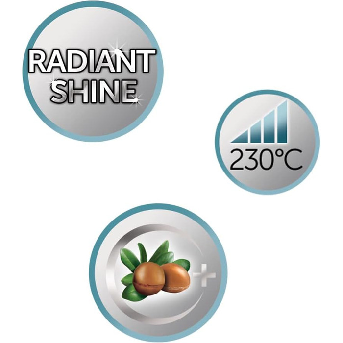 Випрямляч для волосся Remington Shine Therapy S8550 з керамічним покриттям, аргановою олією та вітаміном E, LCD-дисплей, 150-230°C