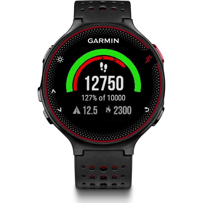 Смарт-годинник Garmin Forerunner 235 WHR з пульсометром та сповіщеннями зі смартфона (Marsala-Red, Single)