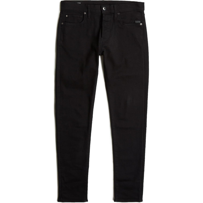 Чоловічі джинси G-Star RAW 3301 Slim Fit — вузькі сині джинси