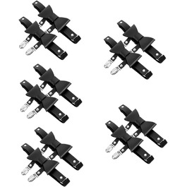 Кліп для шкарпеток Minkissy: регульований ремінь для ніг, пояс для ніг, підтяжки, кільце для ніг, пояс для жінок, чорний