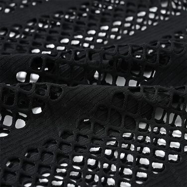 Чоловіча сітчаста жилетка YAHWULAI: стильна жилетка без рукавів з прозорою сіткою, 1 шт.