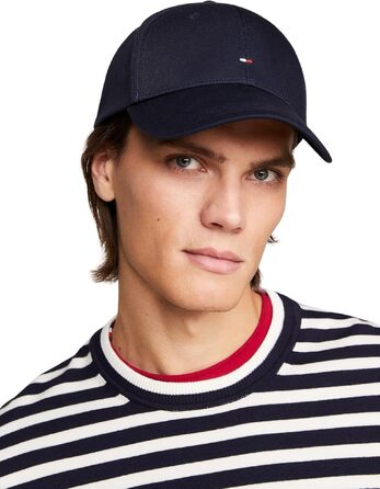 Чоловіча кепка Tommy Hilfiger однорозмірна, колір темно-синій (Midnight)