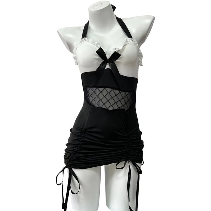 Костюм для косплею THSCWY: Сексуальний костюм секретаря, японський аніме сет, костюм горничної для жінок, ідеально для Хелловіну та ролевих ігор
