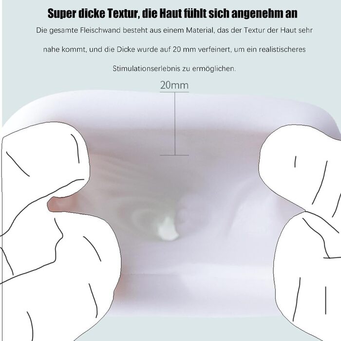 Мастурбатор для чоловіків 3 шт. TPE, компактний, для початківців та досвідчених, мастурбатор-іграшка