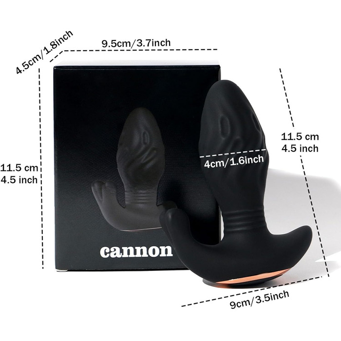 Анальні вібратори для чоловіків та жінок: 10 режимів, телескопічний дизайн, силікон. Стимулятор простати, анальний дildo.