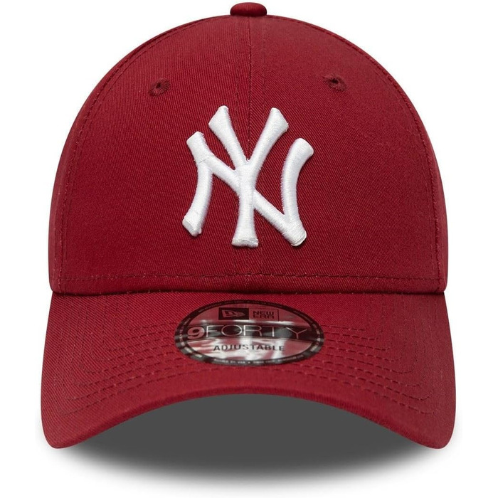 Кепка New Era New York Yankees League Essential 9forty Snapback, червона, універсальний розмір