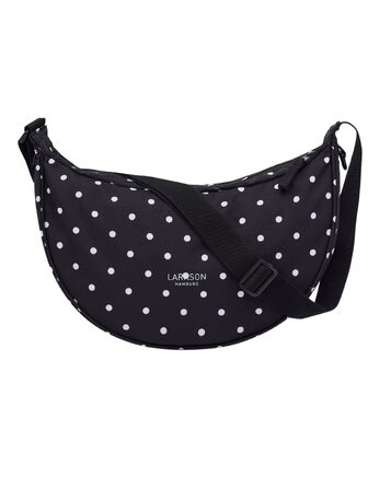 Жіноча сумка-кросбоді LARKSON Solveig Small Halbmond у горошок, 6.5 л, Medium