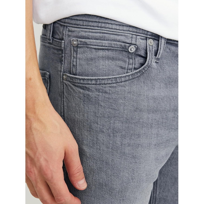 Чоловічі джинси Loose Fit JACK & JONES Jjimike Jjoriginal Am 815 Noos, сірий денім (31W / 30L)