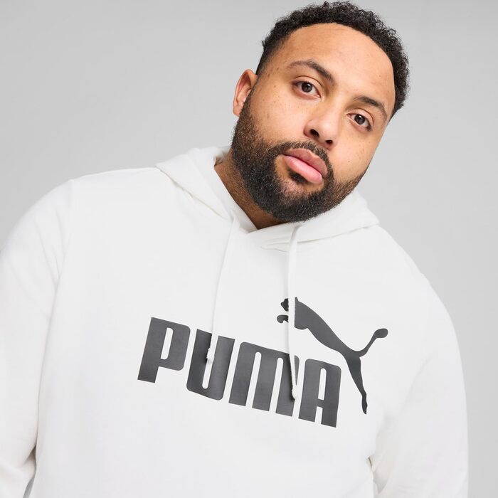 Чоловічий худі Puma ESS No. 1 Logo Hoodie з капюшоном, білий, розмір L
