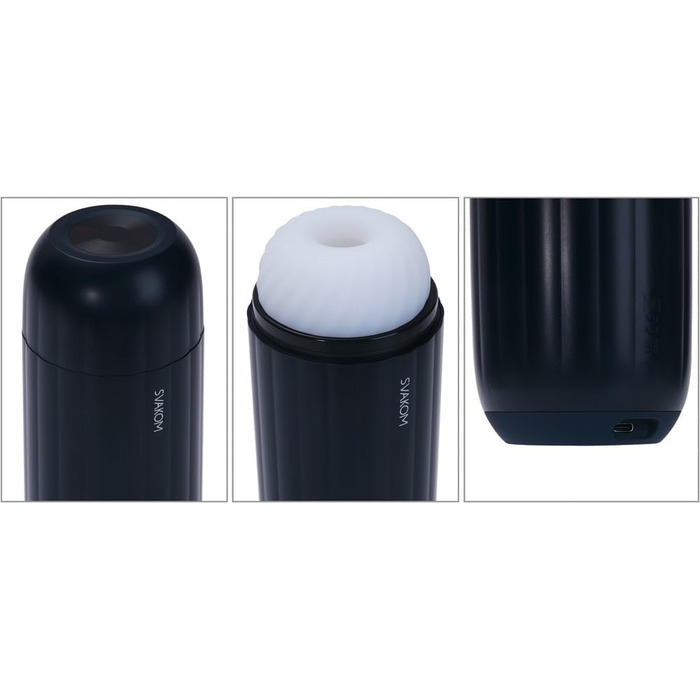 Svakom Neo 2 - Мастурбатор, Блакитний, 22.8 см