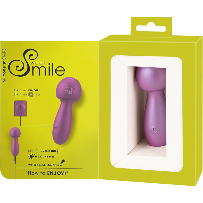 Вібратор Sweet Smile Flexible - Міні-вібратор Rosa 3,3 см