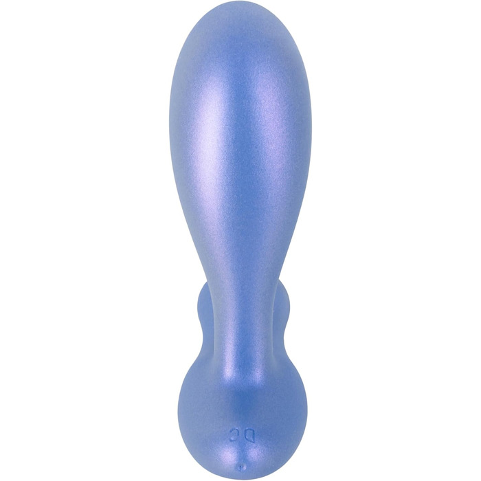 Вібратор Sweet Smile Flexible - 3,3 см (Анальний, Металевий, Синій)