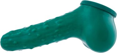 Штучний презерватив-чохальце TOYLIE з дизайном огірка, довжина 13 см