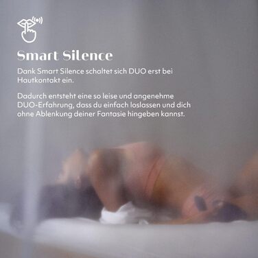 Womanizer DUO 1: Вібратор-заспокійник та стимулятор G-точки з присоскою, 12 рівнів інтенсивності, чорний/золотий