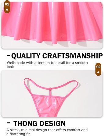 Костюм сексуальної нижньої білизни Ausing для жінок: сукня та комплект. Комплект сексуальної білизни для жінок, сукня-костюм, рожевий, S-XL. Ідеальний вибір для образу зайчика.