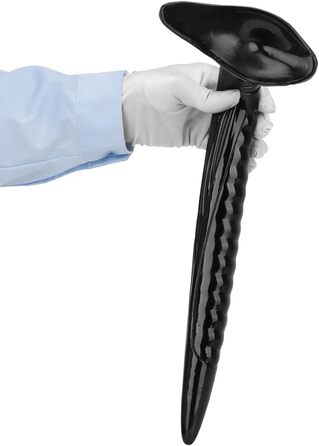 Анальні іграшки для дорослих: великий гнучкий анальний дildo з сильним соском, 30 см, PVC