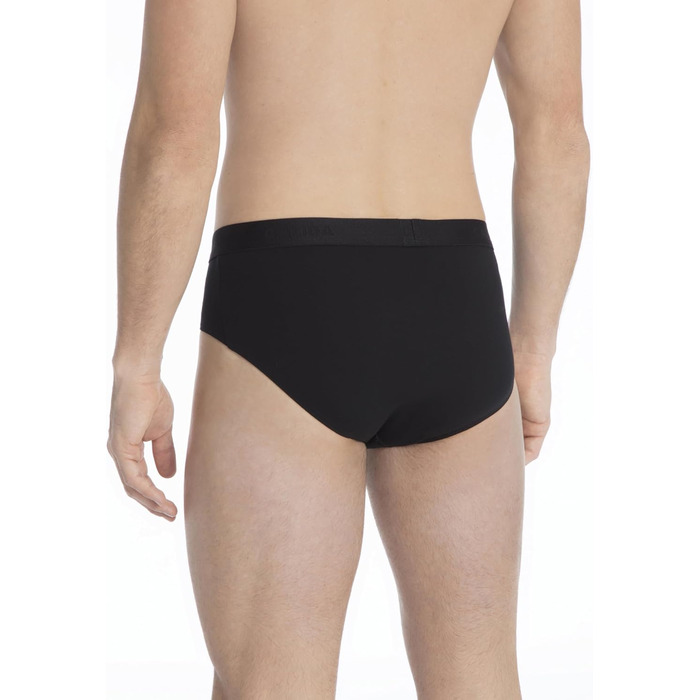 Труси чоловічі CALIDA Natural Benefit Slip, 3 шт. в упаковці, чорний (58-60)