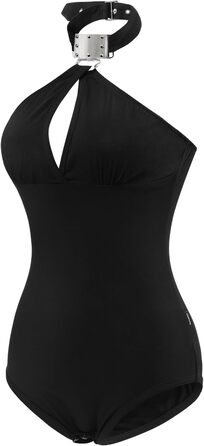 Чорний ромпер з коміром у готичному стилі LittleForBig 3XL (бавовна)