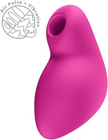 Fun Factory Allure – Вібратор для жінок з повітряним тиском та вібрацією | Водонепроникний IPX7, USB-C зарядка