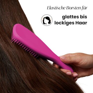 Щітка для волосся Tangle Teezer Ultimate Detangler для вологого та сухого волосся, розплутувальна щітка для всіх типів волосся, Raspberry Pink