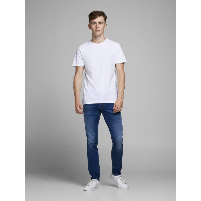 Чоловічі джинси Jack & Jones Jjiglenn Jjoriginal синього кольору, Denim 32W/32L