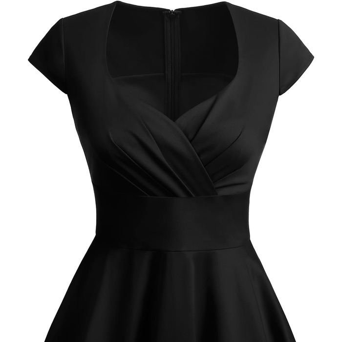 Сукня в стилі 1950-х, ретро, коктейльна, рокабіллі, Bbonlinedress, чорна