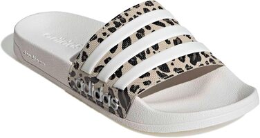 Чоловічі тапочки Adidas Adilette Shower Velcro Crystal Linen Core White Khaki (розмір 46 EU)