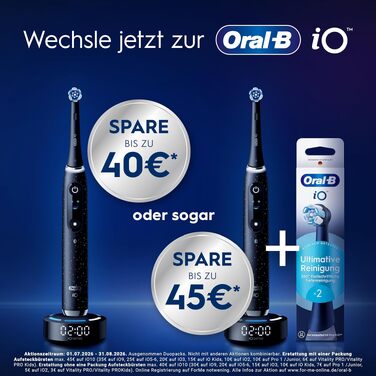 Електрична зубна щітка Oral-B Vitality Pro, чорна, 3 режими чищення, 1 насадка в комплекті