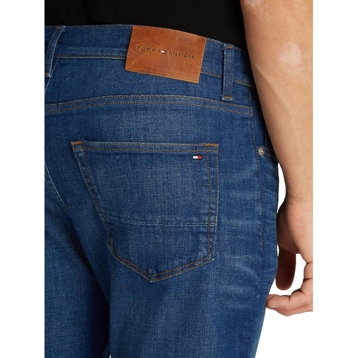 Чоловічі джинси Tommy Hilfiger Houston Flex Tucson Tapered Fit, колір Mohave Indigo, розмір 28W / 36L