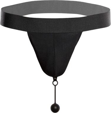 WILDYOU A-String Kilian Plug Tanga XL Чорний - сексуальна білизна для дорослих