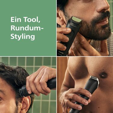 Універсальний тример Philips Multigroom 3000 серії 9-в-1 MG3946/15 для обличчя, голови та тіла, 12 налаштувань довжини