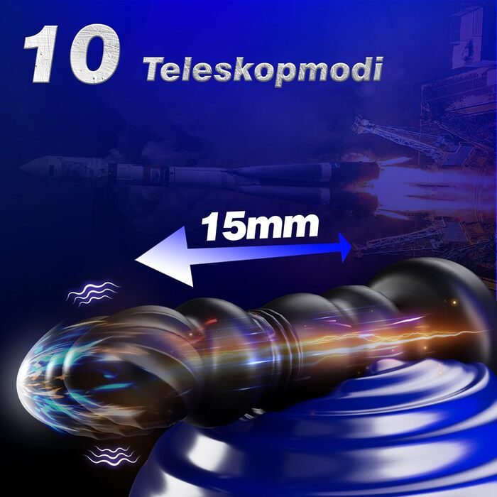 Вібратор для анусу з 10 режимами вібрації: стимуляція простати, для чоловіків та жінок, секс-іграшка