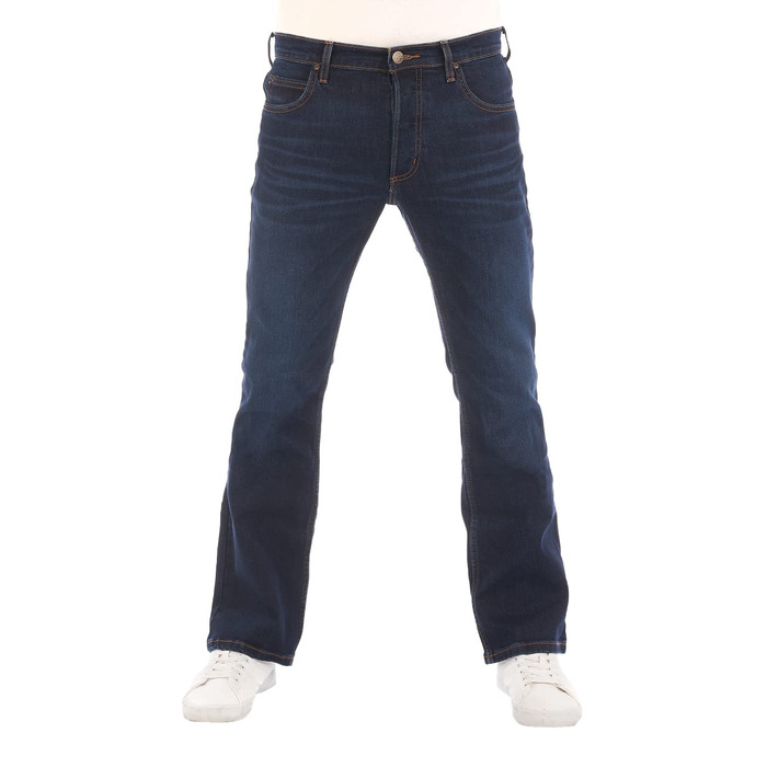 Чоловічі джинси Lee Denver Stretch Bootcut темно-синього кольору Elko, розмір 33W/32L