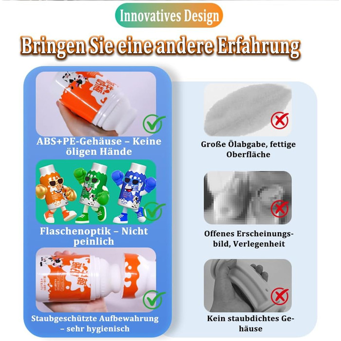 Набір секс-іграшок для чоловіків Kuaecr: 3 шт. (вагіна, анус, чаша)