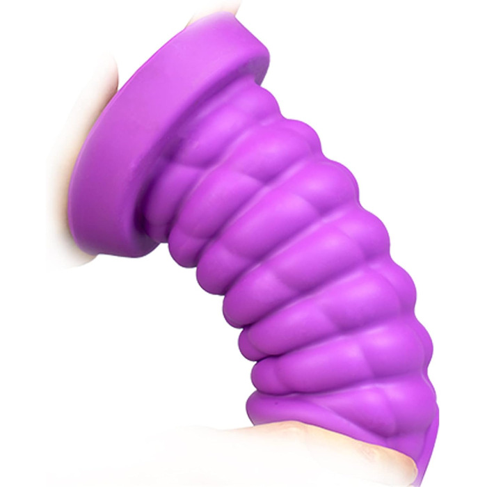 Анальний плаг Hrekssi XXL з великим діаметром, з сильним присоском, для стимуляції G-точки, анал-вагінальний мастурбатор, BDSM, еротичні іграшки для жінок, чоловіків та пар, блакитний