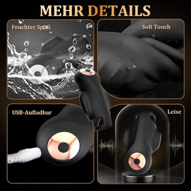 Мастурбатор для чоловіків LYAMais з керуванням через додаток, 9 режимів, вібратор пеніса, тренажер, стимуляція головки, сексуальна іграшка, тихий оральний секс, кишеньковий мастурбатор