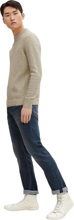 Чоловічі джинси Tom Tailor Marvin Straight, прямий крій, Mid Stone Wash Denim, розмір 34W/32L