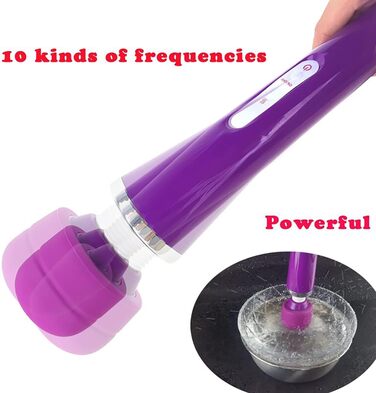 Вібратор JFRong Leise: бездротовий масажний стрижень з силікону для жінок. Безшумний вібратор для інтимного масажу, іграшки для дорослих, чорний колір