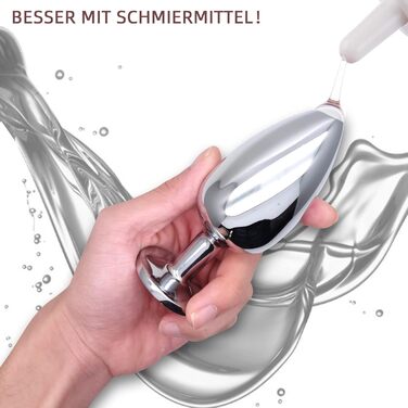 Набір анальних пробок (4 шт.) з металу, різних розмірів, для початківців, жінок, чоловіків, пар. Чорний колір.