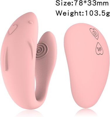 Вібратор PINTLE U-подібний міні-вібратор для жінок, 8 режимів, стимулятор G-точки, анальний вібратор, іграшки для дорослих