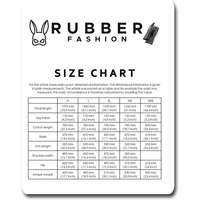 Комбінезон чоловічий з штучної шкіри Rubberfashion - чорний, з відкритим промером, блискучий, цілісний, довгий