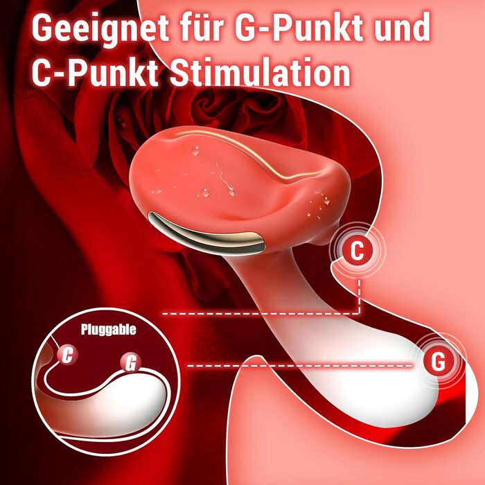 Вібратор G-Punkt TYDAY: міні-вібратор для жінок з 10 режимами. Стимулятор клітора. Іграшка для дорослих.