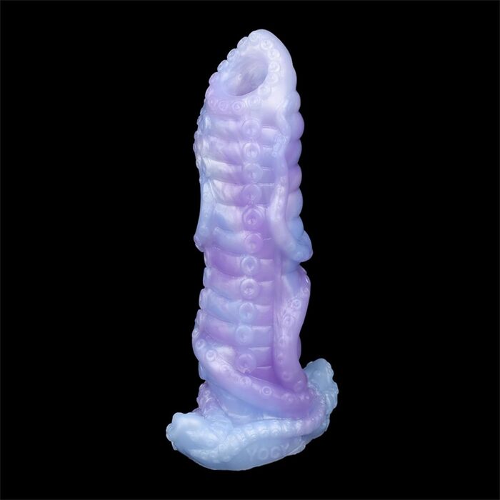 Анальний дилдо з силікону Axcroo з 5 кулями - анальні намисто, яйця, дилататор для жінок та чоловіків