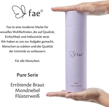 Вібратор жіночий Fae Pure Periwinkle Purple - компактний, тихий, з підзарядкою, 160 режимів вібрації