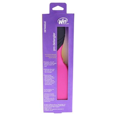 Масажна щітка для волосся Wet Brush Pro Detangler для легкого розплутування, рожева