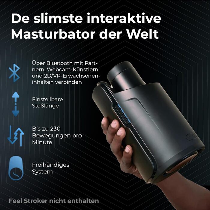 KIIROO KEON - Автоматичний мастурбатор для чоловіків з Wi-Fi та AI сумісністю